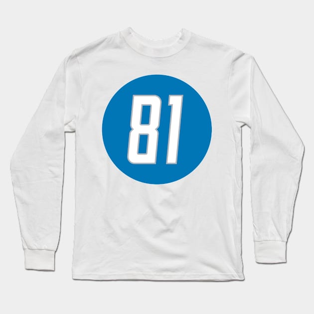 Calvin Johnson Long Sleeve T-Shirt by naesha stores